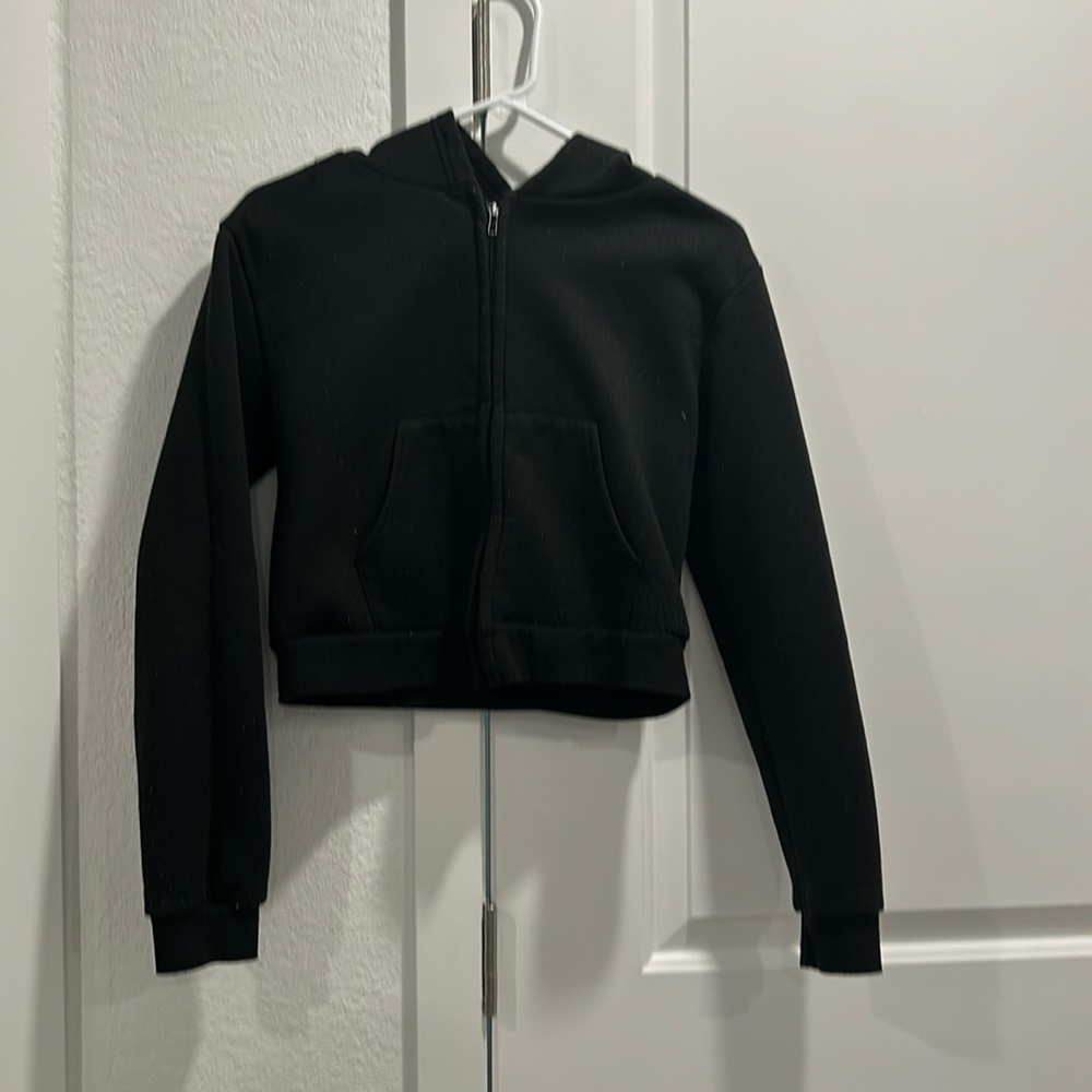 Black zip up